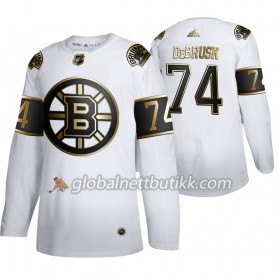 Boston Bruins Hockeydrakt Jake DeBrusk 74 Adidas 2019-2020 Golden Edition Hvit Authentic - Herre